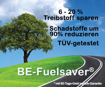 Treibstoff sparen mit dem BE Fuelsaver