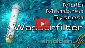 Trinkwasserfilter für tiefenreines Wasser im Haushalt.