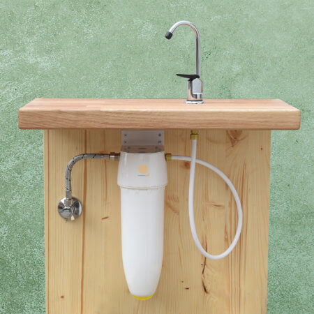 Wasserfilter harmonei® ist eine effiziente Lösung für schadstofffreies Trinkwasser.