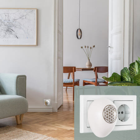 Das harmonei® 3.0 ist im Inneren mit einem Rosenquarz ausgestattet.