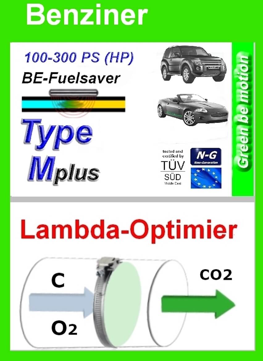 Zur einfachen Selbstmontage BE-Fuelsaver®Mplus und Lambda-Optimierer