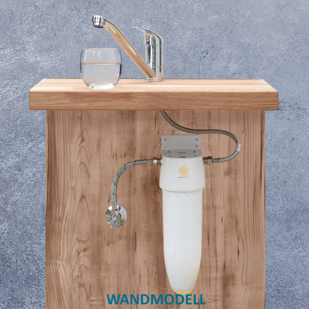 Unsere Wasserfilter harmonei® „Made in Switzerland“ sind die Filterlösung, wenn es um sauberes Trinkwasser aus der eigenen Leitung geht.